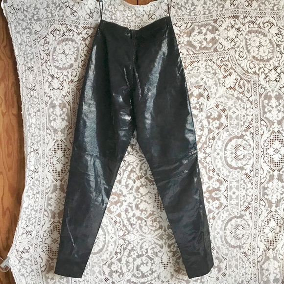 Isabel Black Shimmery Jeans Style Pants 10 - Picture 2 of 8